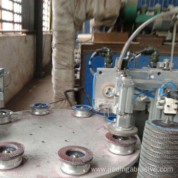 automatic machine for making flap disc 80-170mm